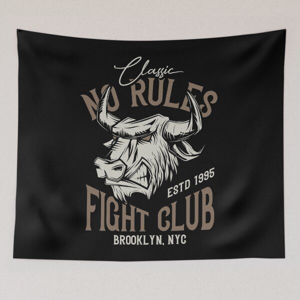Item preview, No Rules Fight Club - Brooklyn, NYC designed and sold by Sinfamous.