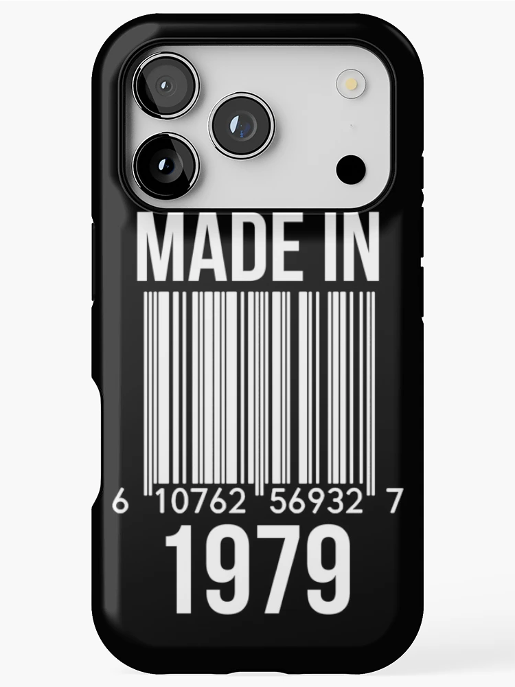 Thumbnail 1 of 4, iPhone Case, Made In 1979 designed and sold by RandomStuffShop.