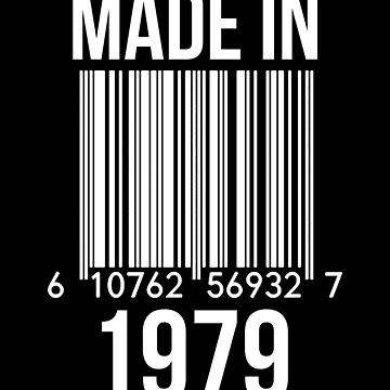 Artwork thumbnail, Made In 1979 by RandomStuffShop