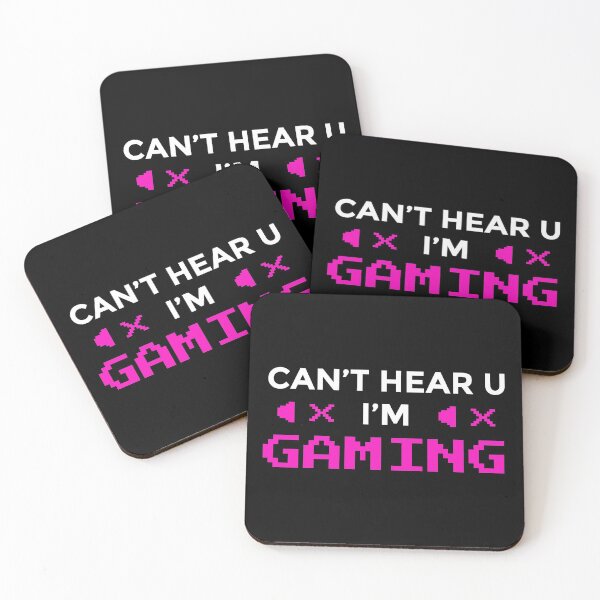 Item preview, Can't Hear You I'm Gaming Girl Gamer designed and sold by JBDeszigns.