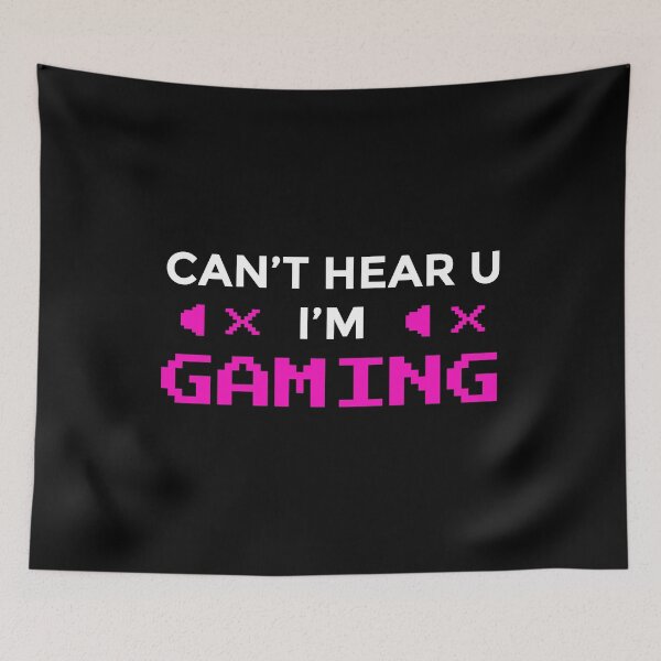 Item preview, Can't Hear You I'm Gaming Girl Gamer designed and sold by JBDeszigns.