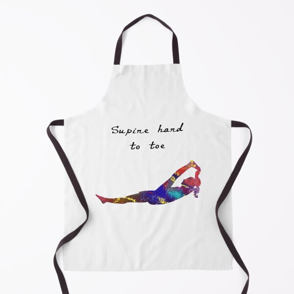Item preview, Supine Hand To Toe 173 Watercolor Map Yoga Quote D designed and sold by vividpixelusa.