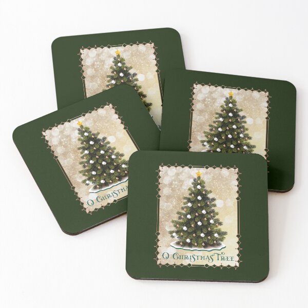 Item preview, Silver Bronze & Gold Christmas Tree designed and sold by PawsitiveMum.