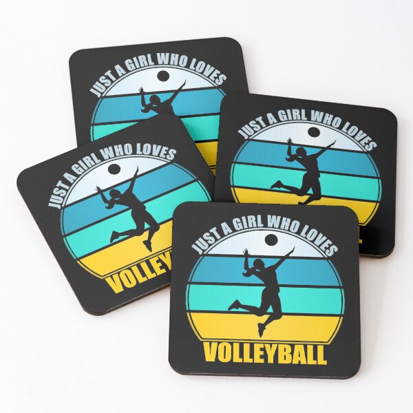 Item preview, Just A Girl Who Loves Volleyball designed and sold by Giacob.