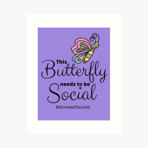 Item preview, Social Butterfly designed and sold by Lilaclown.