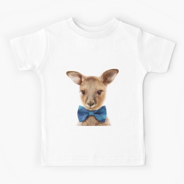 T Shirt Enfant Bebe Kangourou Impression D Art Bebe Animaux Par Synplus Par Synplus Redbubble