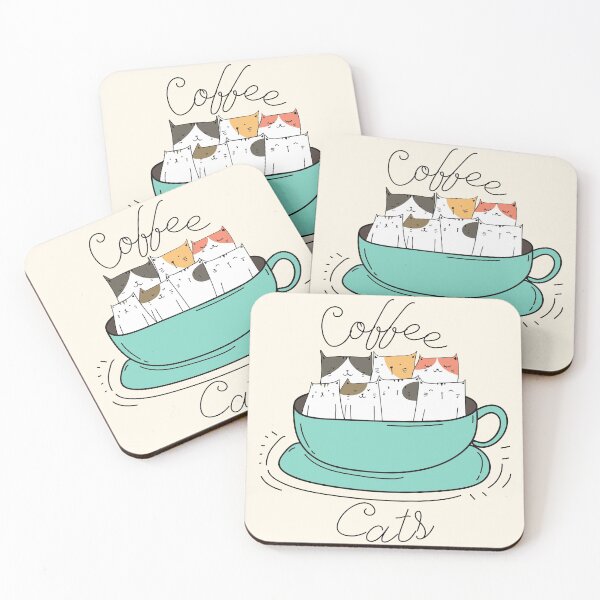 Item preview, Cats in Coffee Cup - Sweet Happy Cub Kittens designed and sold by CheraeLynn.