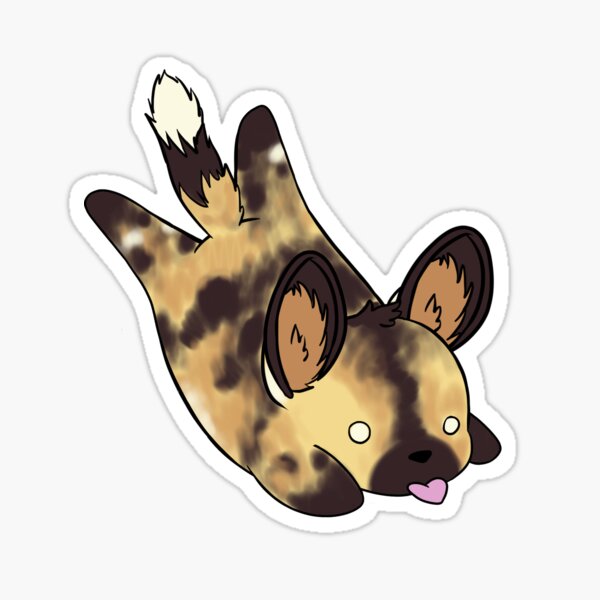 Lil Buddies: Wild Dog  Sticker