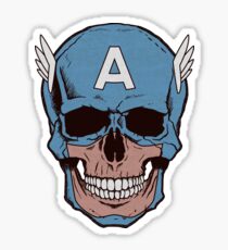 Captain Amerikilled Sticker