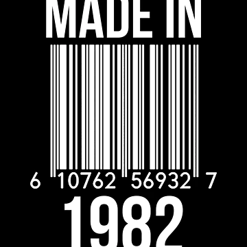 Artwork thumbnail, Made In 1982 by RandomStuffShop