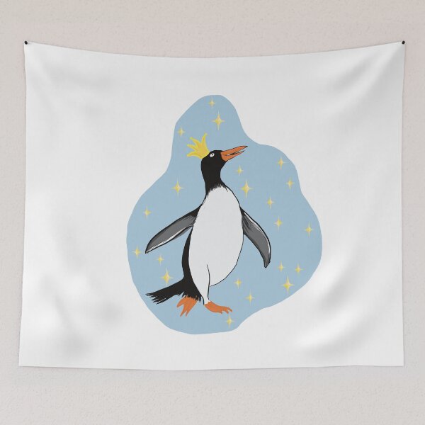 Item preview, King penguin designed and sold by Luaillustration.