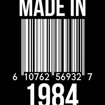 Artwork thumbnail, Made In 1984 by RandomStuffShop