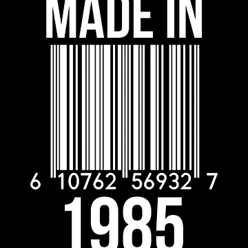 Artwork thumbnail, Made In 1985 by RandomStuffShop