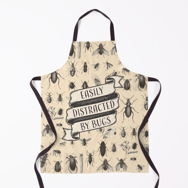 Item preview, Easily Distracted by Bugs designed and sold by AntiqueImages.