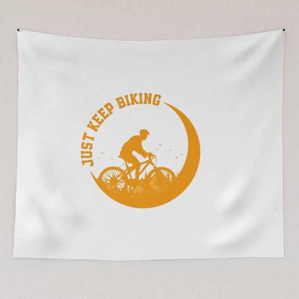 Item preview, Just Keep Pedaling Bicycle designed and sold by YAHIA-14.
