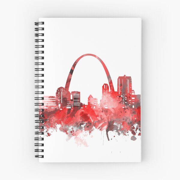 Item preview, st louis skyline red designed and sold by BekimART2.
