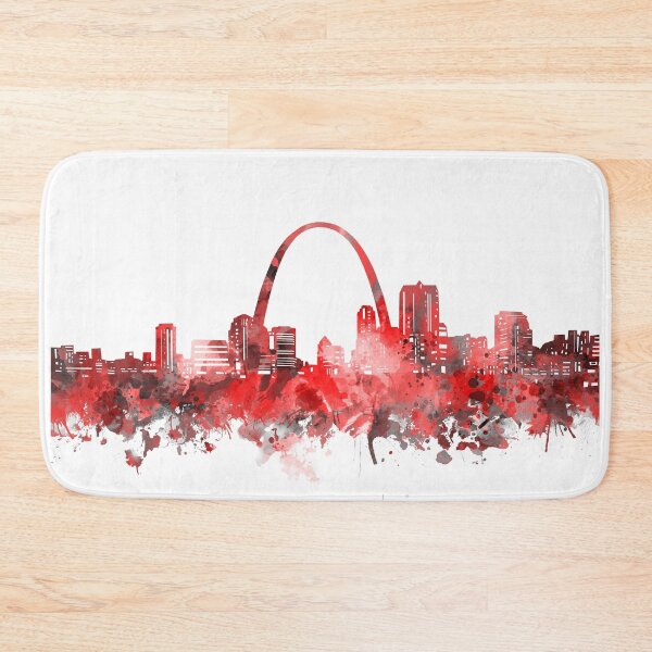 Item preview, st louis skyline red designed and sold by BekimART2.