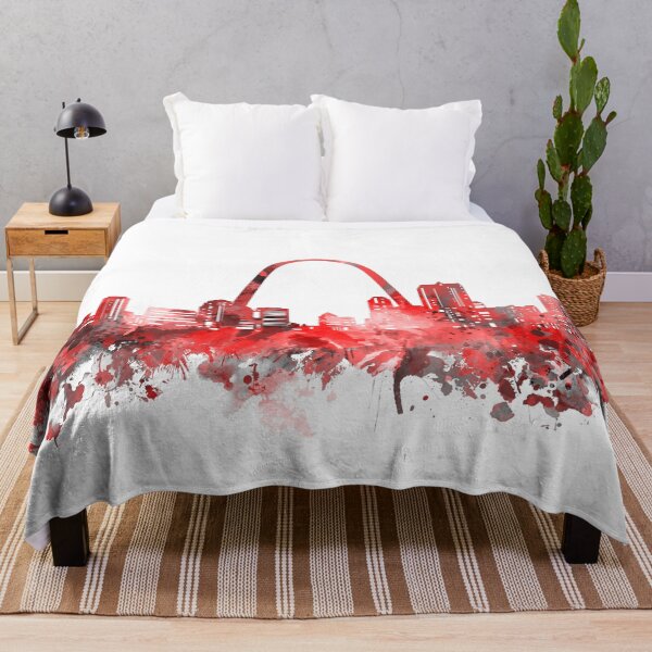 Item preview, st louis skyline red designed and sold by BekimART2.