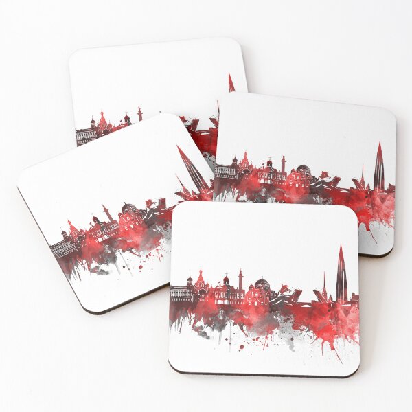 Item preview, saint petersburg skyline red designed and sold by BekimART2.