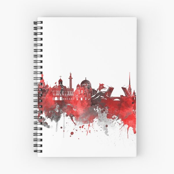 Item preview, saint petersburg skyline red designed and sold by BekimART2.