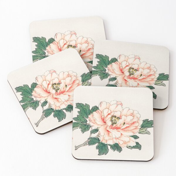 Item preview, Pink rose by Kōno Bairei designed and sold by SFTStudio.