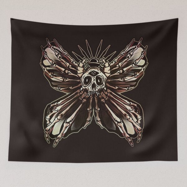 Item preview, Deaths Head Bone Moth: Brown designed and sold by iduzarts.