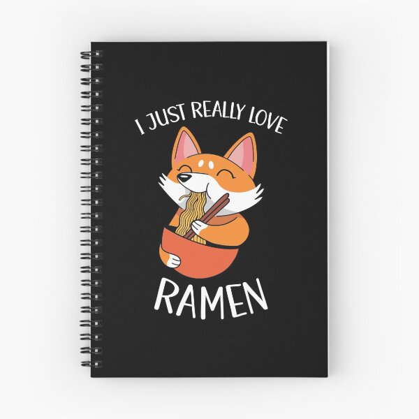 Item preview, I Just Really Love Ramen Corgi Eating Ramen designed and sold by OnepixArt.