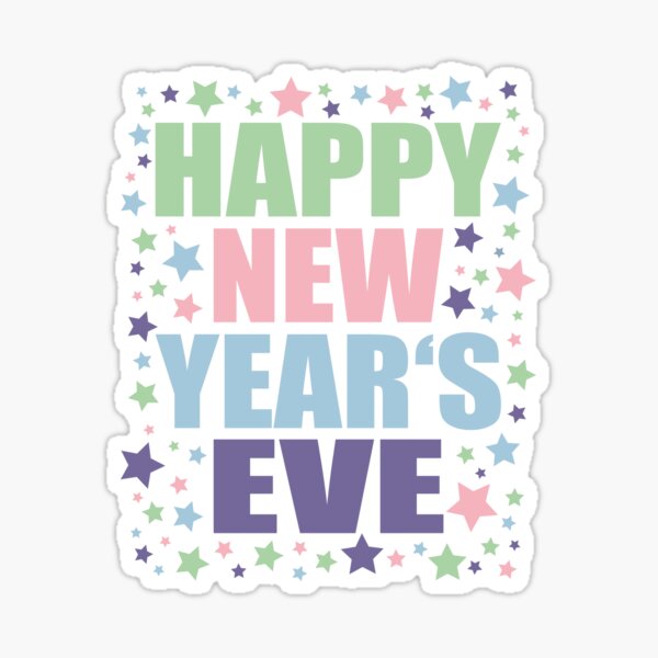 Item preview, HAPPY NEW YEAR'S EVE designed and sold by Dwarf-Monkey.