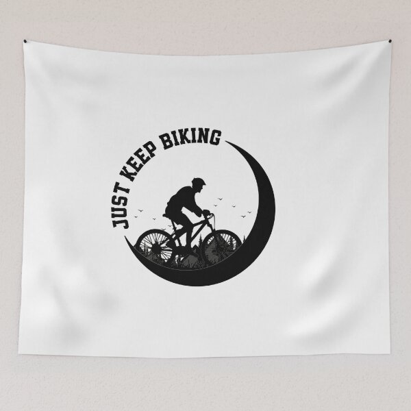 Item preview, Just Keep Pedaling Bicycle designed and sold by YAHIA-14.