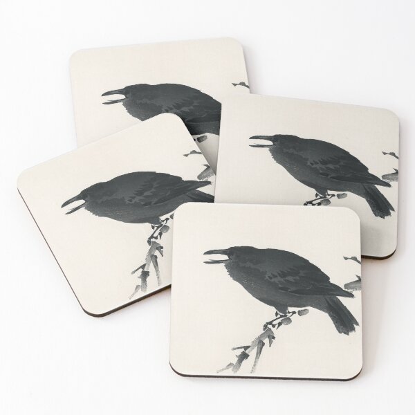 Item preview, Crow by Kōno Bairei designed and sold by SFTStudio.