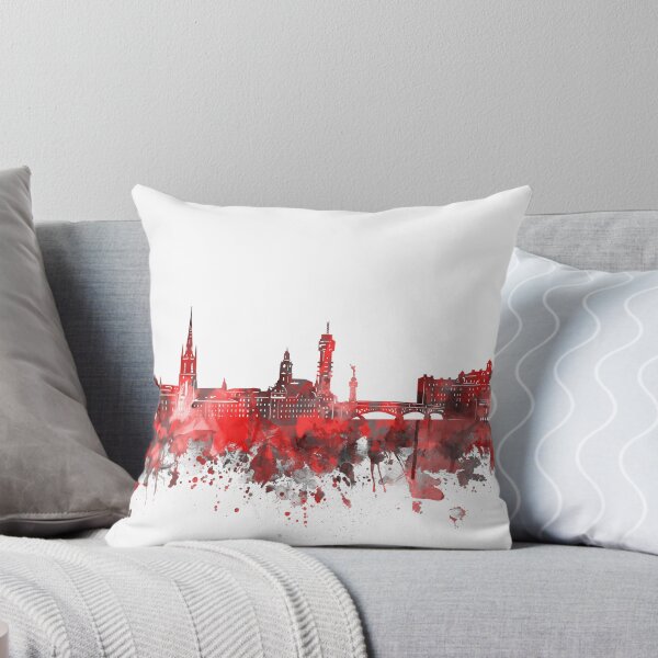 Item preview, stockholm skyline red designed and sold by BekimART2.