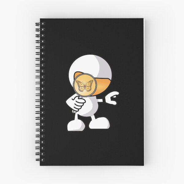 Item preview, Astronaut observes a butterfly with a magnifying glass designed and sold by J-Clark.