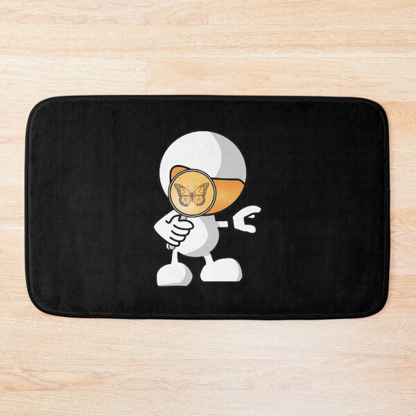 Item preview, Astronaut observes a butterfly with a magnifying glass designed and sold by J-Clark.