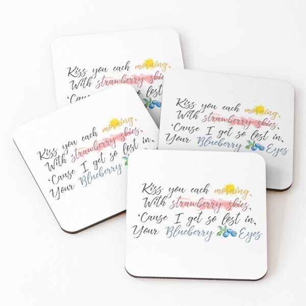 Item preview, Blueberry Eyes - Max Music Lyrics designed and sold by leenbernardo.