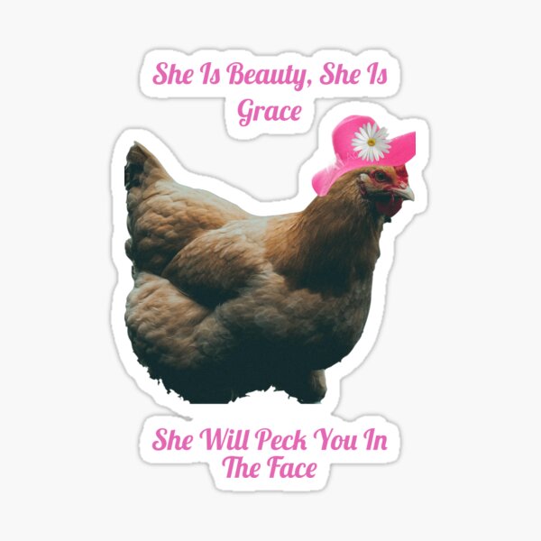 Hen Sticker