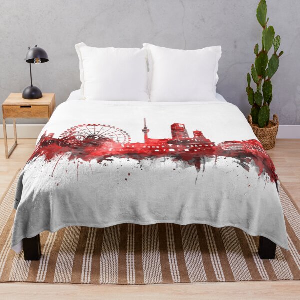 Item preview, stuttgart skyline red designed and sold by BekimART2.