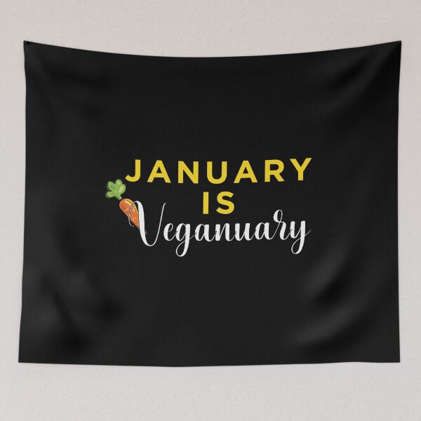 Item preview, JANUARY IS VEGANUARY  designed and sold by btilyas.