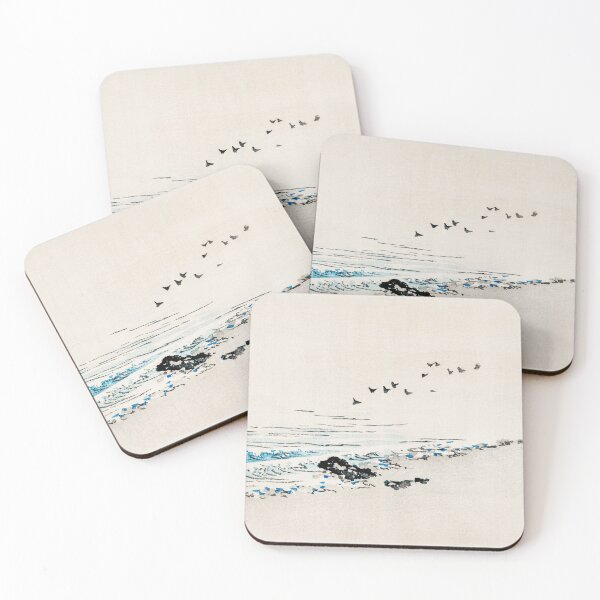 Item preview, Beach scenery by Kōno Bairei designed and sold by SFTStudio.