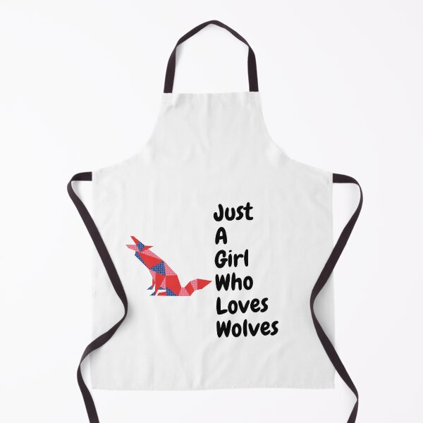Item preview, Just A Girl Who Loves Wolves designed and sold by leonmarket.