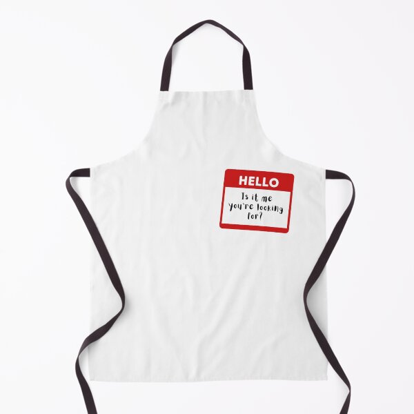 Item preview, Name tag Hello is it me you're looking for? designed and sold by Digibee.