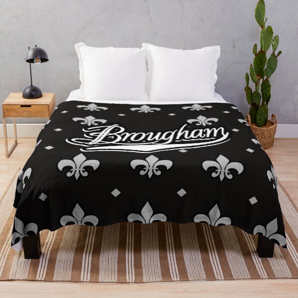 Item preview, Brougham Pattern Decor Black & White designed and sold by montezwalls.