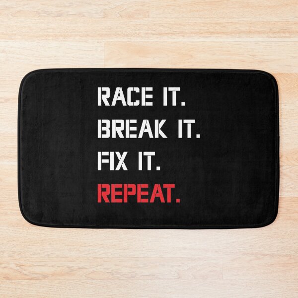 Item preview, Race It Break It Fix It Repeat RC Car Racing Build Drive Crash Repair Funny Car Lovers designed and sold by ZINE07.
