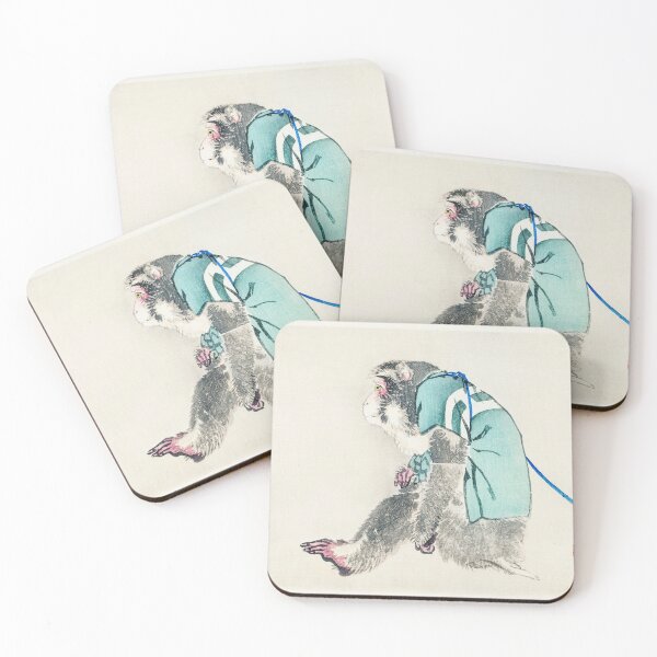 Item preview, Monkey by Kōno Bairei designed and sold by SFTStudio.