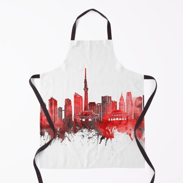 Item preview, tokyo skyline red designed and sold by BekimART2.