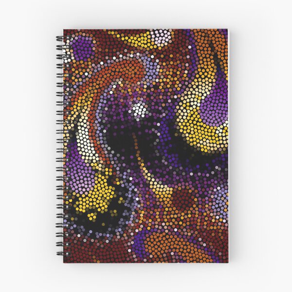 Aperçu de l'œuvre Mosaïque de cercles Paisley créée et vendue par TrivanUK.