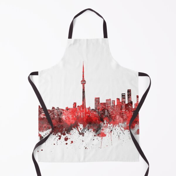 Item preview, toronto skyline red designed and sold by BekimART2.