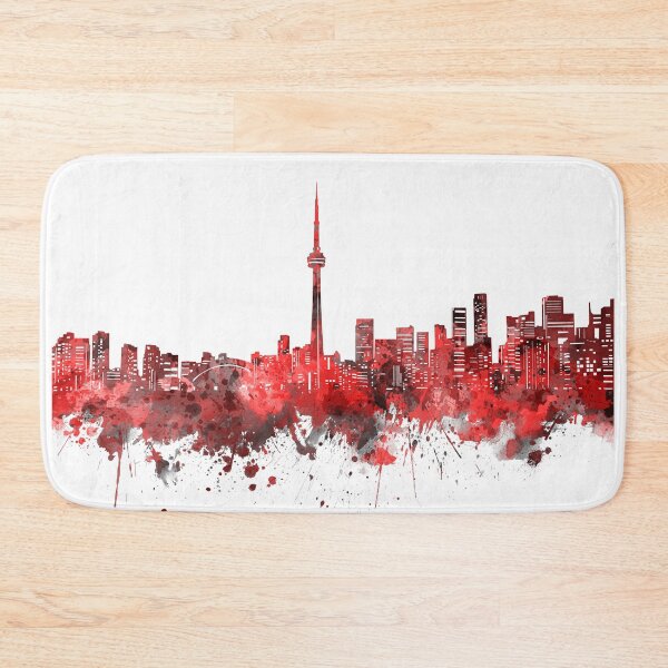 Item preview, toronto skyline red designed and sold by BekimART2.