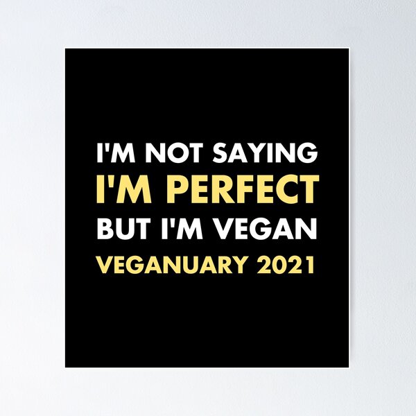Item preview, Veganuary 2021, Vega Lifestyle designed and sold by thegoldenyears.