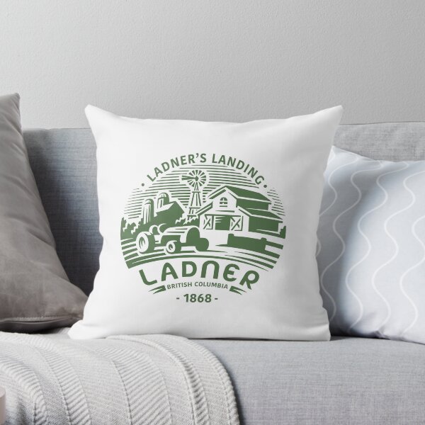 Ladner's Landing Throw Pillow
