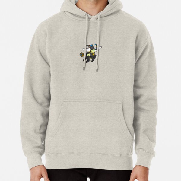 Hive Time Painter Bee Pullover Hoodie